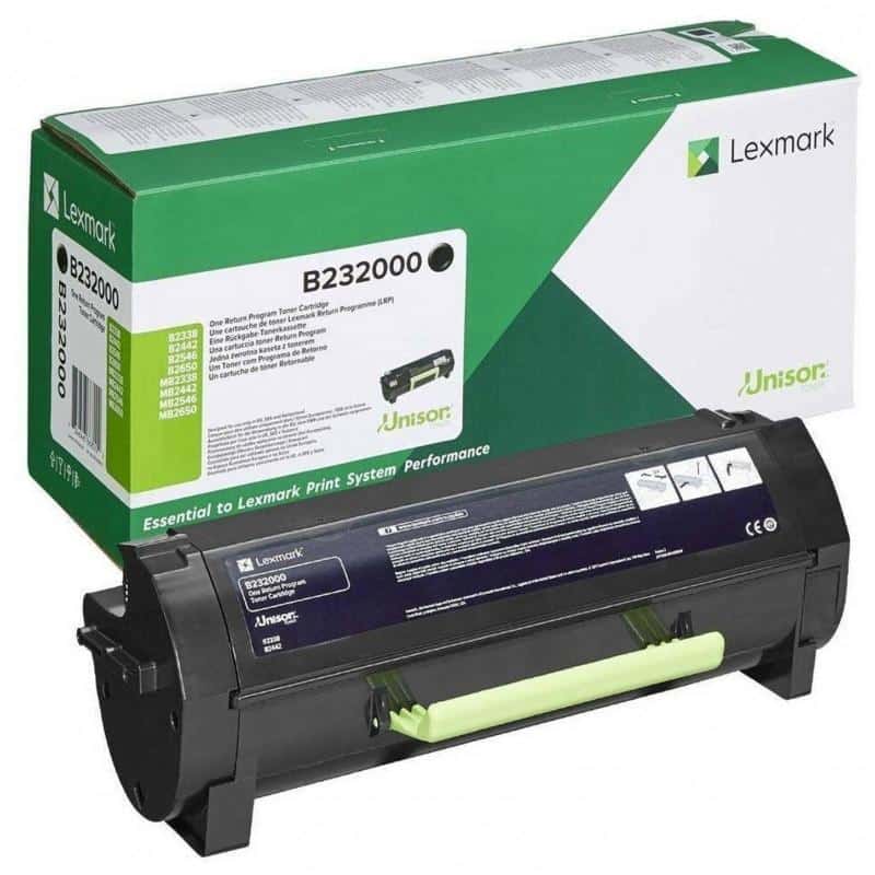 ARC_29226.jpg LEXMARK TONER NEGRO MB2338ADW, B2338DW, B2442DW - Imagen 1