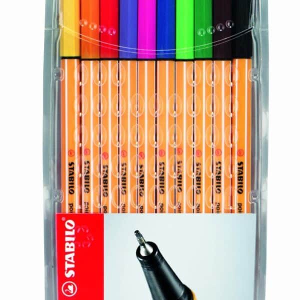 STABILO ROTULADORES POINT 88 C/SURTIDOS ESTUCHE 10 UD