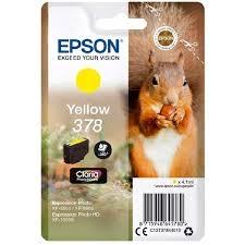EPSON TINTA AMARILLO XP-8500, 8505, 15000 - Nº 378 (CLARIA PHOTO)