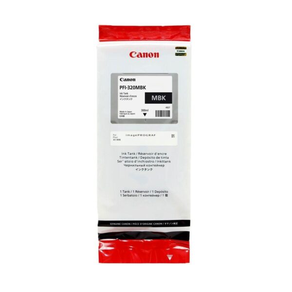CANON TINTA NEGRO MATE TM 200/205/300/305 - PFI 320MBK