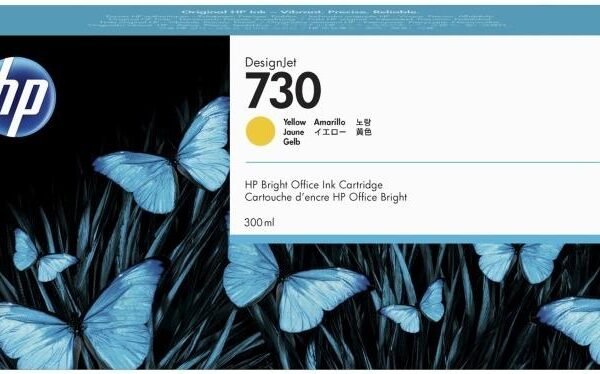 HP TINTA AMARILLO DESIGNJET T1700 SERIES - Nº 730 *ALTA CAPACIDAD*