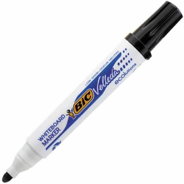VELLEDA MARCADOR PIZARRA BLANCA ECOLUTIONS 1701 PUNTA REDONDA NEGRO CAJA 12 UD