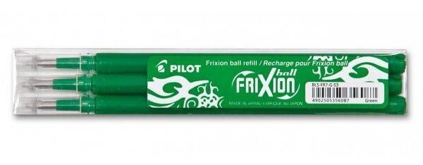 PILOT RECAMBIO BOLÍGRAFO FRIXION 0.7 VERDE PACK 3 UD
