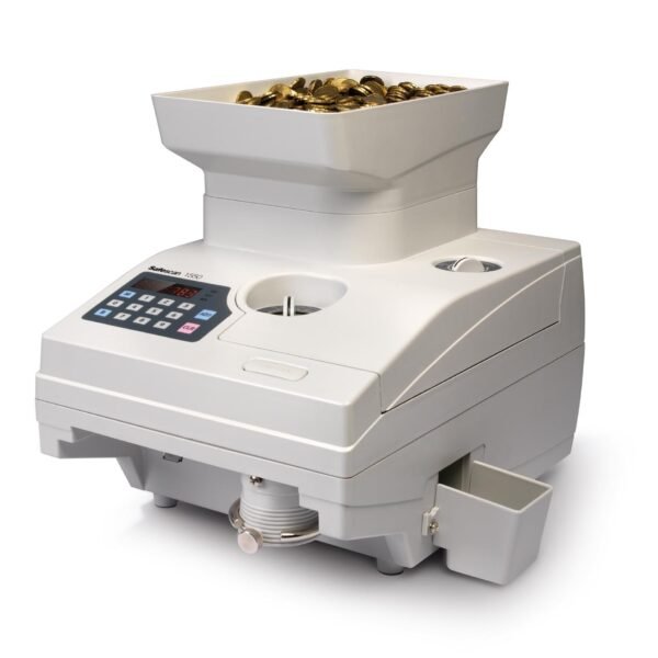 SAFESCAN CONTADORA DE MONEDAS DE ALTA VELOCIDAD - MODELO 1550
