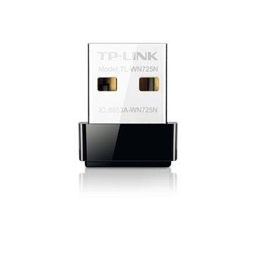 TP-LINK ADAPTADOR USB WIFI WN725N 150MB BOTÓN WPS TAMAÑO NANO