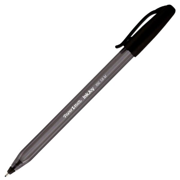 PAPER MATE BOLÍGRAFO INKJOY 100 CAP TRIANGULAR NEGRO CAJA 50 UD