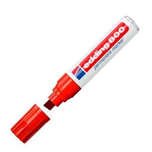 EDDING MARCADOR PERMANENTE 800 ROJO