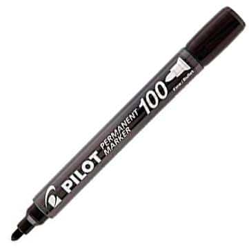 PILOT ROTULADOR PERMANENTE SCA-100 NEGRO