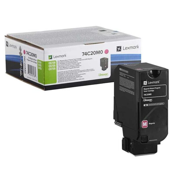 LEXMARK TONER MAGENTA CS720, CS725, CX725 RETORNABLE