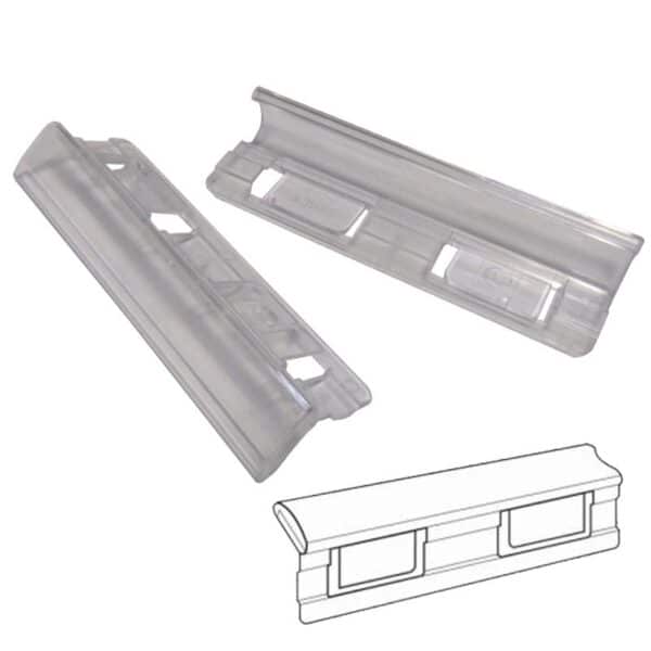 GIO VISOR PARA CARPETA COLGANTE 8,5X1,5 CM CRISTAL -25U-