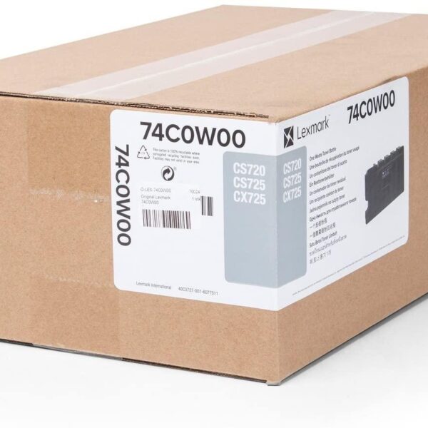 LEXMARK RECIPIENTE PARA TÓNER RESIDUAL - 74C0W00
