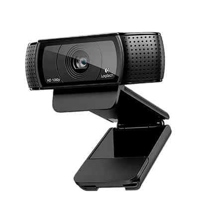 LOGITECH WEBCAM C920 FULL HD CON MICRÓFONO CON AUDIO ESTÉREO 15MP USB 2.0 NEGRO