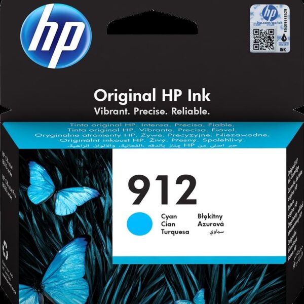 HP TINTA CYAN DESKJET / DESKWRITER Nº912