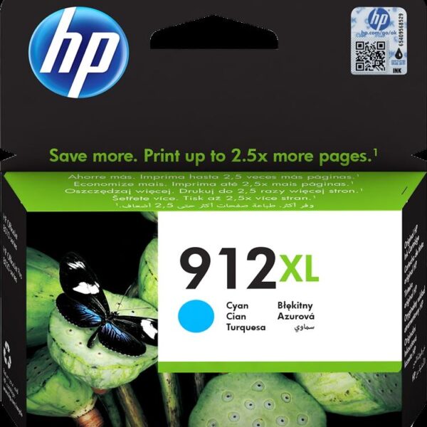HP TINTA CYAN DESKJET / DESKWRITER Nº912XL