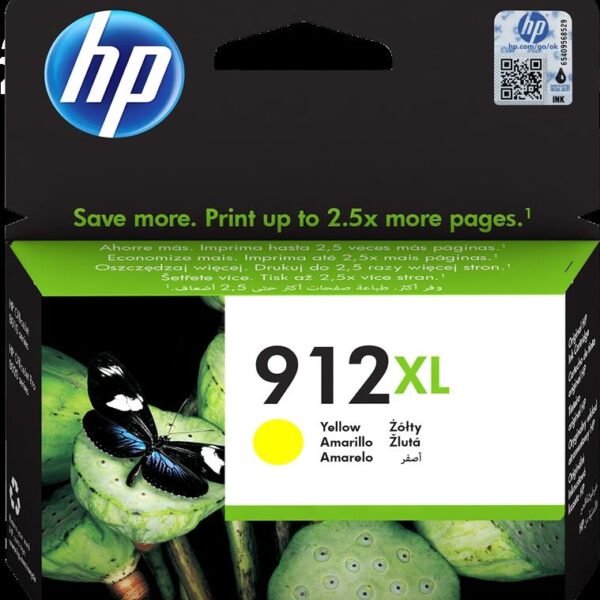 HP TINTA AMARILLO DESKJET / DESKWRITER Nº912XL