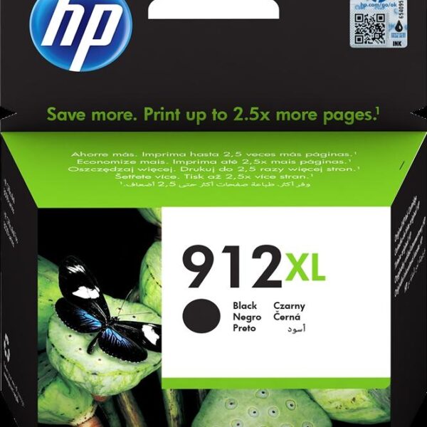 HP TINTA NEGRO DESKJET / DESKWRITER Nº912XL