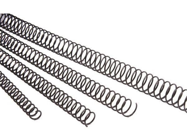 GBC ESPIRAL METÁLICA PASO 5:1 10MM A4 NEGRO C/100