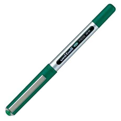 UNIBALL ROLLERBALL EYE MICRO UB-150 0.5MM VERDE CAJA 12 UD