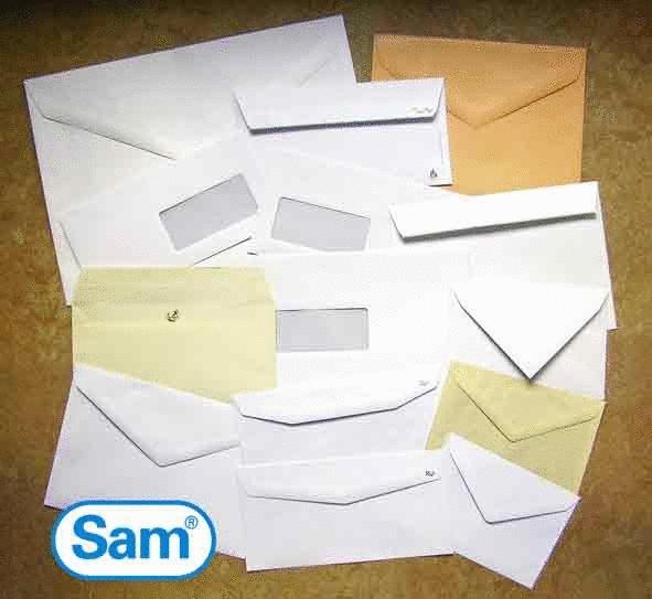 SAM SOBRE DIN C5 VERSAM 160 C AUTOADHESIVO CON TIRA DE SILICONA 162X229 120 GRAMOS CREMA VERJURADO 250 SOBRES