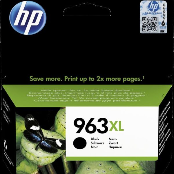 HP TINTA NEGRO OFFICEJET PRO ALL-IN-ONE 9010,9012,9014,9015,9016,9019,9020,9022,9025 - Nº 963XL
