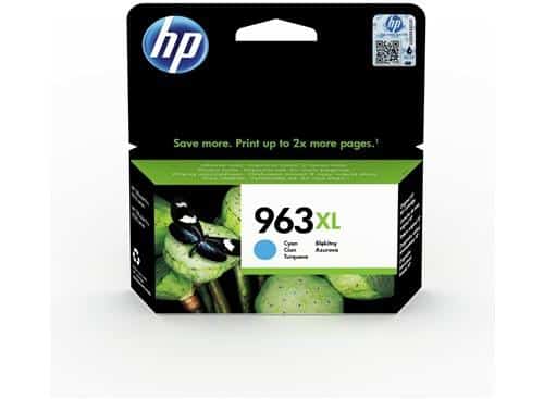 HP TINTA CIAN OFFICEJET PRO ALL-IN-ONE 9010,9012,9014,9015,9016,9019,9020,9022,9025 - Nº 963XL