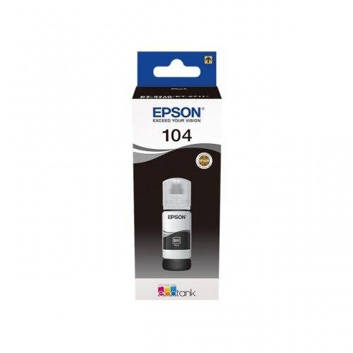 EPSON TINTA BOTE NEGRO ECOTANK ET-2710, 2711, 2726, 2815 - Nº 104