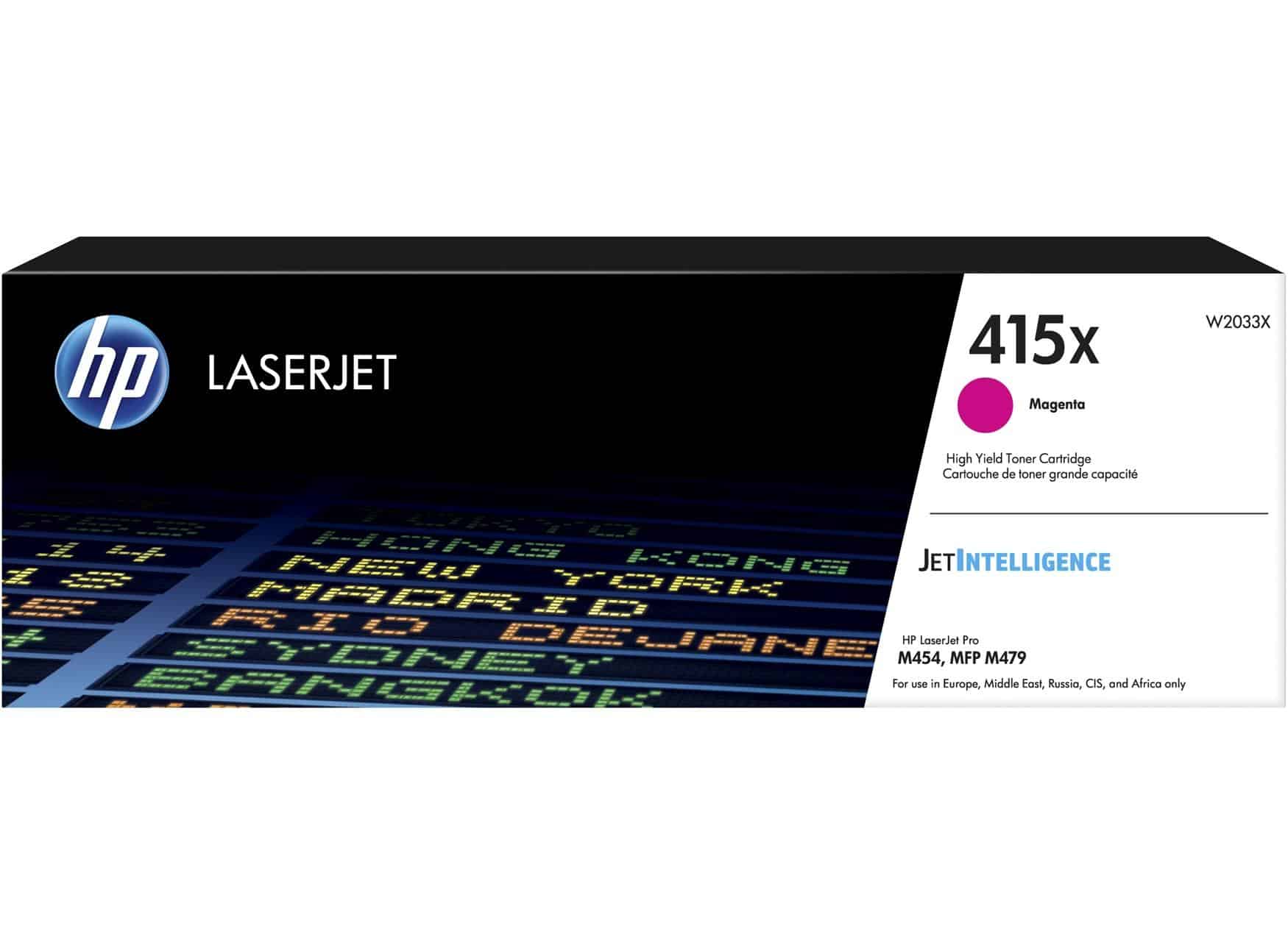 ARC_32813.jpg HP TONER MAGENTA LASERJET M454 SERIES - Nº 415X - Imagen 1