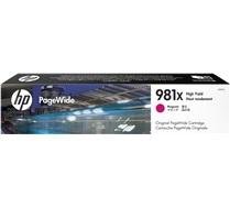 HP TINTA MAGENTA PAGEWIDE ENTERPRISE COLOR 556DN, 556XH, 586DN, 586F, 586Z, / MFP 586, E58650DN, E58650Z - Nº 981X