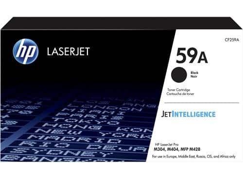 HP TONER NEGRO LASERJET M304, M404, MFP-M428, MFP M430F - Nº 59A