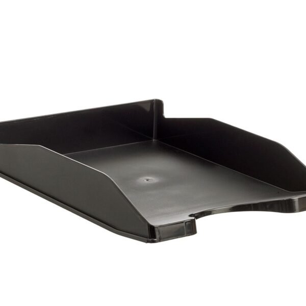 ARCHIVO 2000 BANDEJA ARCHIVO 2000 APILABLE EN 3 POSICIONES FONDO LISO FORMATO DIN A4 Y FOLIO 345X255X60 MM NEGRO