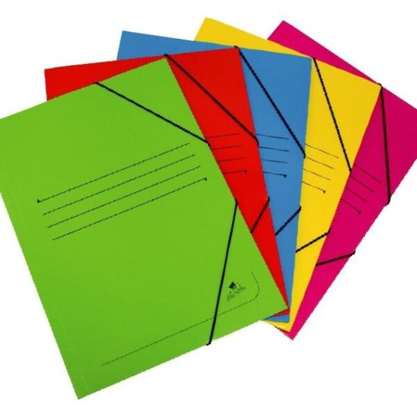 MARIOLA CARPETA CARTÓN 500 GR SOLAPA GOMAS FOLIO MATE AMARILLO -20U-