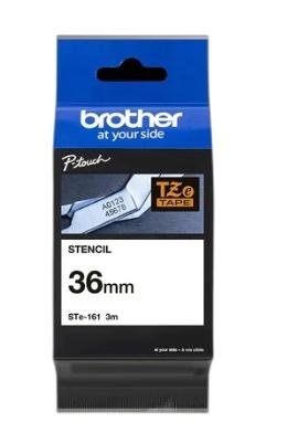 BROTHER CINTA ROTULADORA DE PLANTILLA LAMINADA DE 36MMX3M (REUTILIZABLE HASTA 50 VECES)