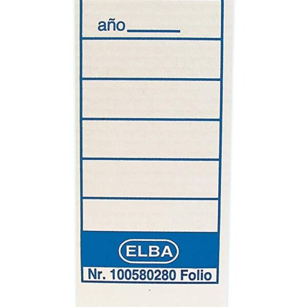 ELBA ARCHIVO DEFINITIVO FOLIO LOMO 100MM BLANCO -50U-
