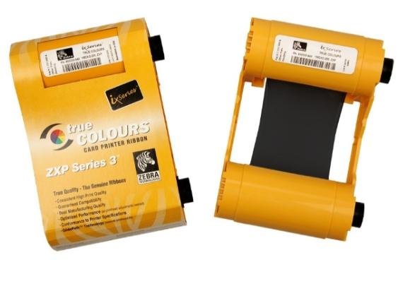 ZEBRA CINTA MONOCROMO NEGRO ZXP3 DATAMAX EX2, 1000 IMAGENES