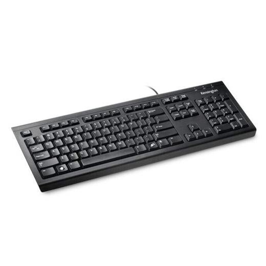 KENSINGTON TECLADO VALUE CABLE USB MEMBRANA SELLADA QWERTY ESPAÑOL NEGRO