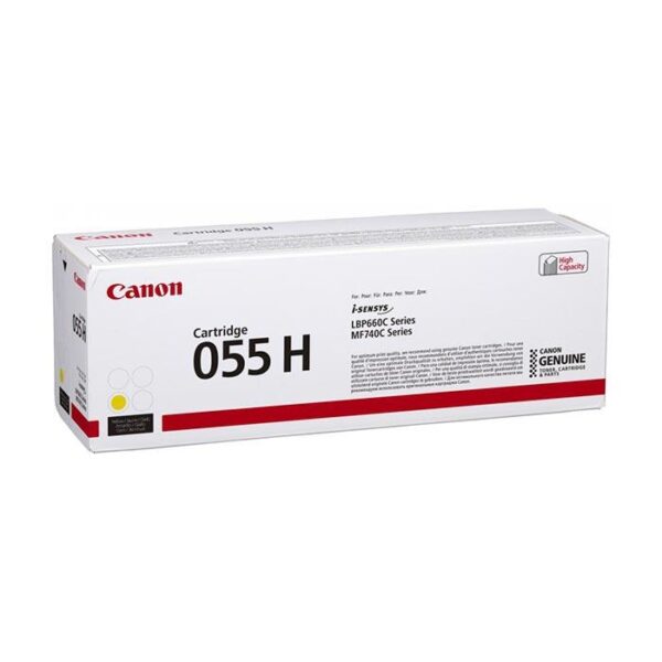 CANON TONER AMARILLO LBP 663/664 - MF 742/744/745/746 - 055HY