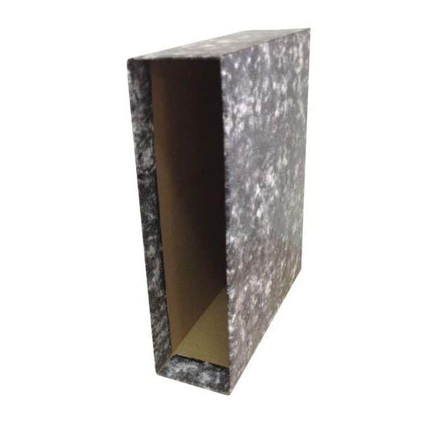 UNISYSTEM CAJETÍN PARA ARCHIVADOR PALANCA NOVOCLAS 65MM A4 CARTÓN FORRADO NEGRO