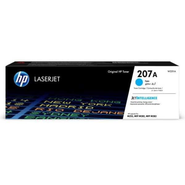 HP TONER CIAN LASERJET PRO MFP M 282 NW - 207A