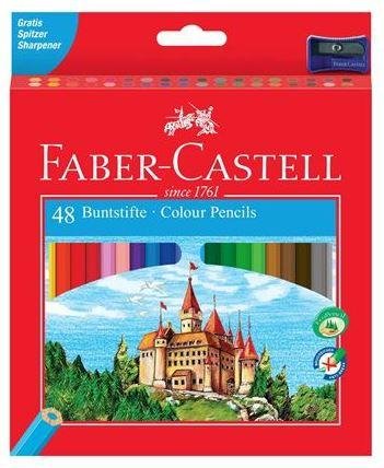 FABER CASTELL LÁPICES DE COLORES CLASSIC C/SURTIDOS ESTUCHE 48 UD
