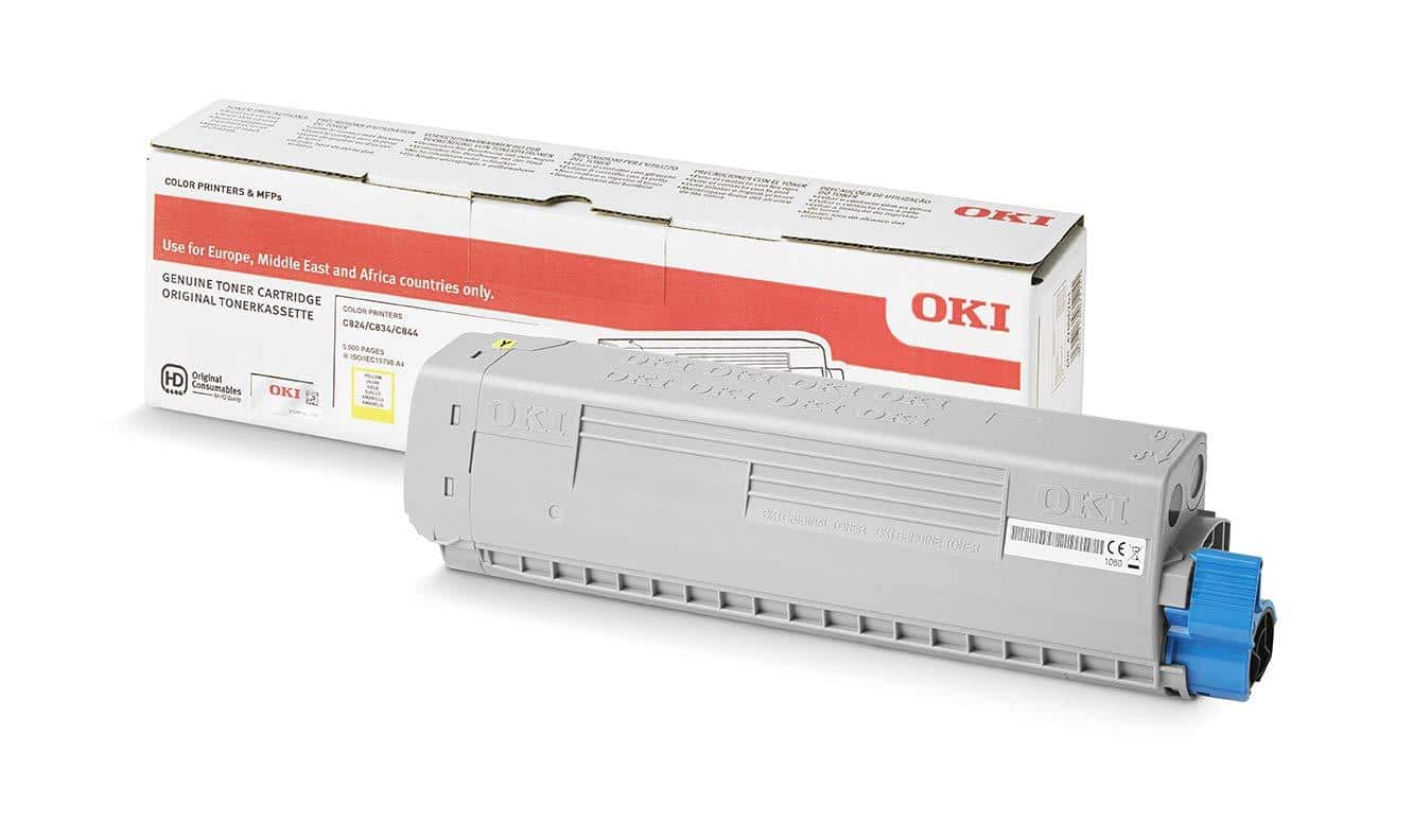 ARC_36253.jpg OKI TONER AMARILLO C824/834/844 - Imagen 1