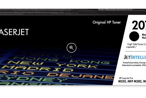 HP TONER NEGRO LASERJET COLOR PRO MFP /M282NW/M283FDN/M283FDW/PRO M255DW - Nº 207X