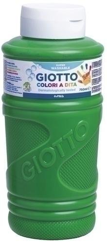 GIOTTO PINTURA DE DEDOS DE 750 ML COLOR VERDE