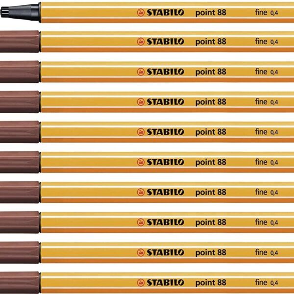 STABILO ROTULADOR POINT 88 SIENA CAJA 10 UD