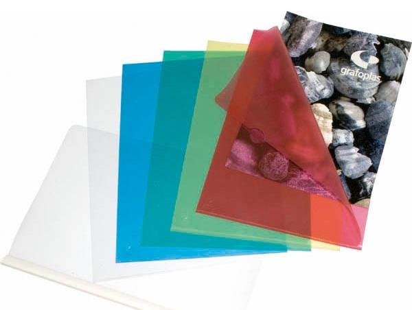 GRAFOPLAS DOSSIER UÑERO PP 110 MICRAS FOLIO TRANSPARENTE -100UND-