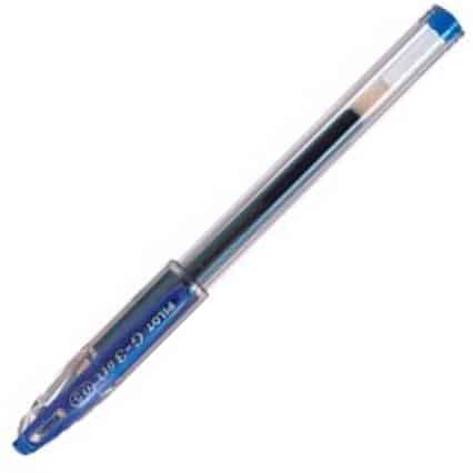 PILOT ROLLER TINTA DE GEL G-3 GRIP 0.5 AZUL