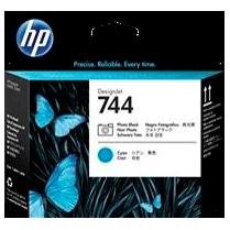 HP CABEZAL FOTO NEGRO Y CIAN DESIGNJET 744