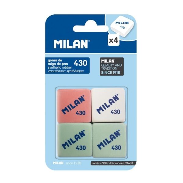 MILAN GOMA 430 MIGA DE PAN BLISTER -4U-