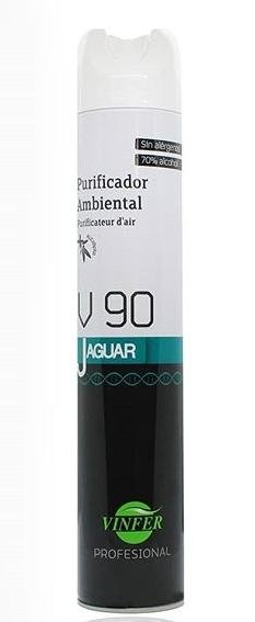 VINFER PURIFICADOR AMBIENTAL V90 AEROSOL BASE ALCOHOL 70% ENVASE 750ML