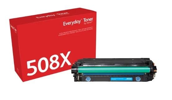 XEROX EVERYDAY TONER CYAN PARA HP LASERJET M553 - 508X - CF361X