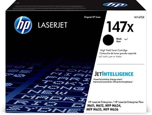 HP TONER NEGRO LASER M611, M612, M635, M636 - 147X